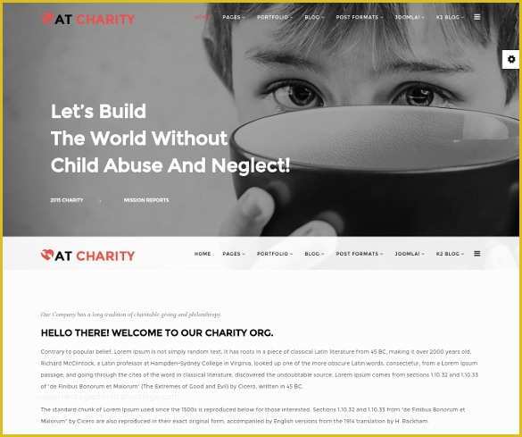 Free Non Profit Website Templates Of 34 Non Profit Website themes & Templates