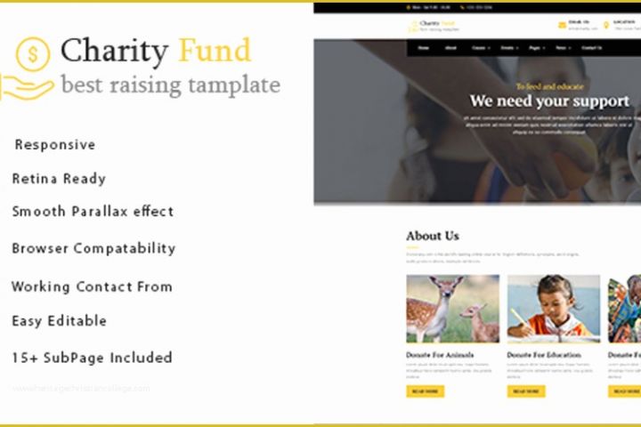 Free Non Profit Website Templates Of Non Profit Website Templates Image Collections Template