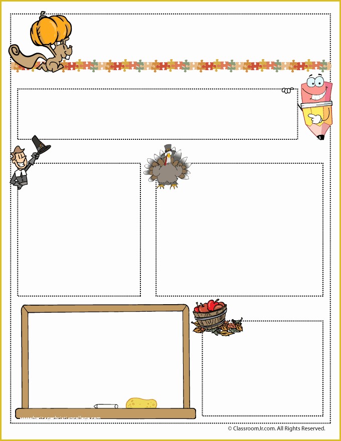 Free November Newsletter Templates Of November Teacher Newsletter Template