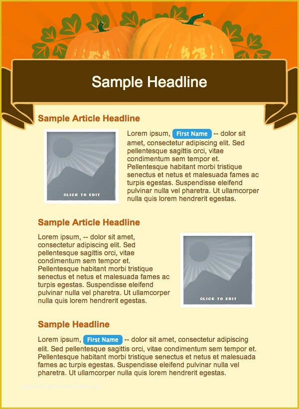 Free November Newsletter Templates Of Thanksgiving Newsletter Templates – Happy Easter