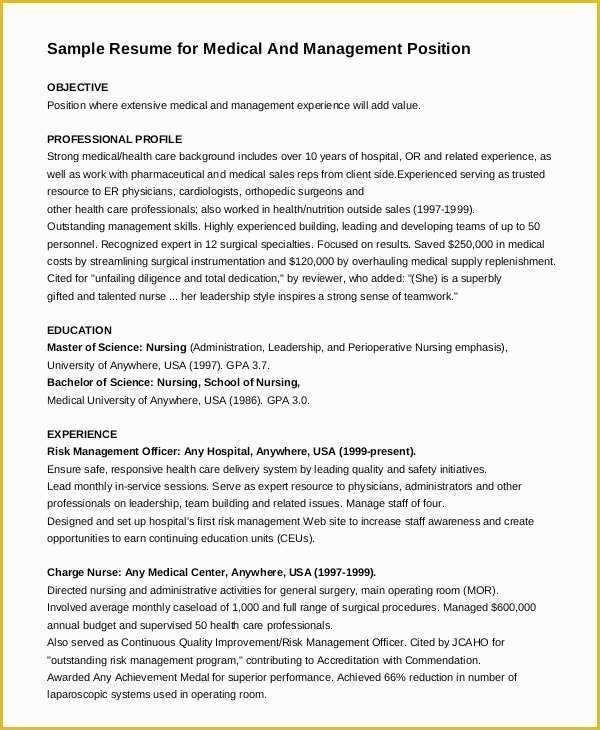 Free Nursing Resume Templates Of 16 Nurse Resume Templates Free Word Pdf Documents