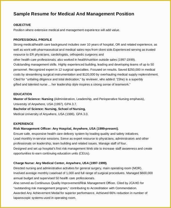 Free Nursing Resume Templates Of 16 Nurse Resume Templates Free Word Pdf Documents