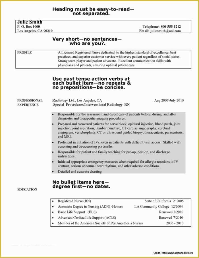 Free Nursing Resume Templates Of Registered Nurse Resumes Free Resume Resume Examples