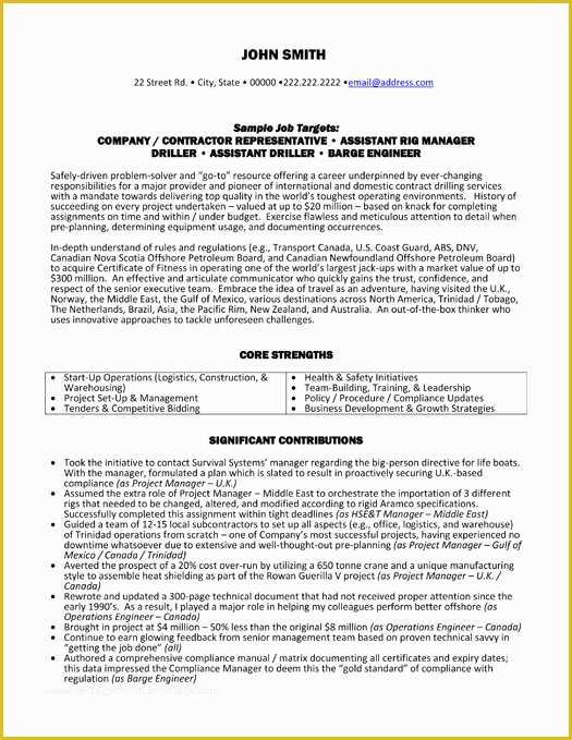 Free Oil and Gas Resume Templates Of top Oil & Gas Resume Templates & Samples