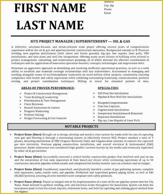 Free Oil and Gas Resume Templates Of top Oil & Gas Resume Templates & Samples