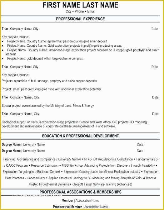 Free Oil and Gas Resume Templates Of Welding Resume Template Welder Resumes Best About