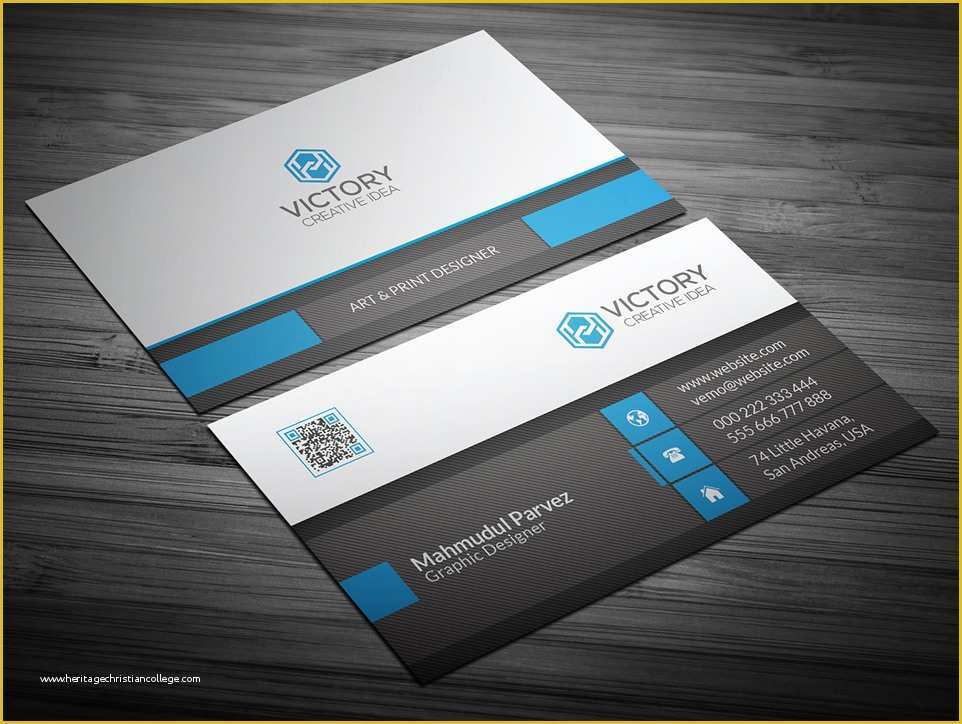Free Online Business Card Template Of 100 Free Business Cards Psd the Best Of Free Business Cards