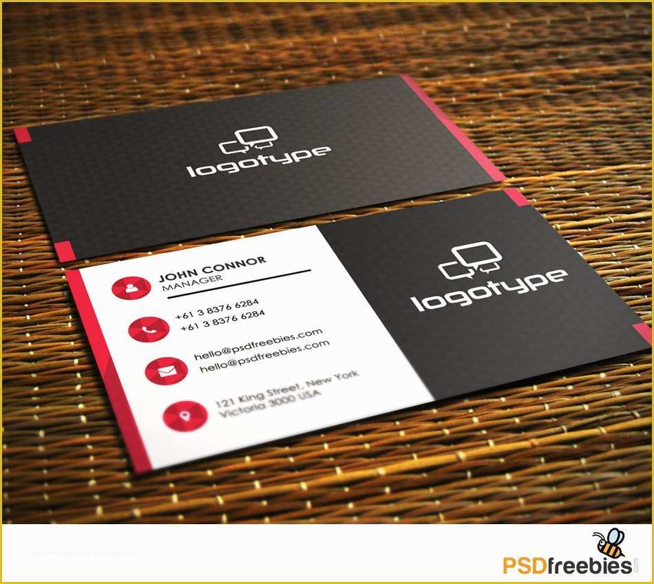 Free Online Business Card Template Of 20 Free Business Card Templates Psd Download Download Psd