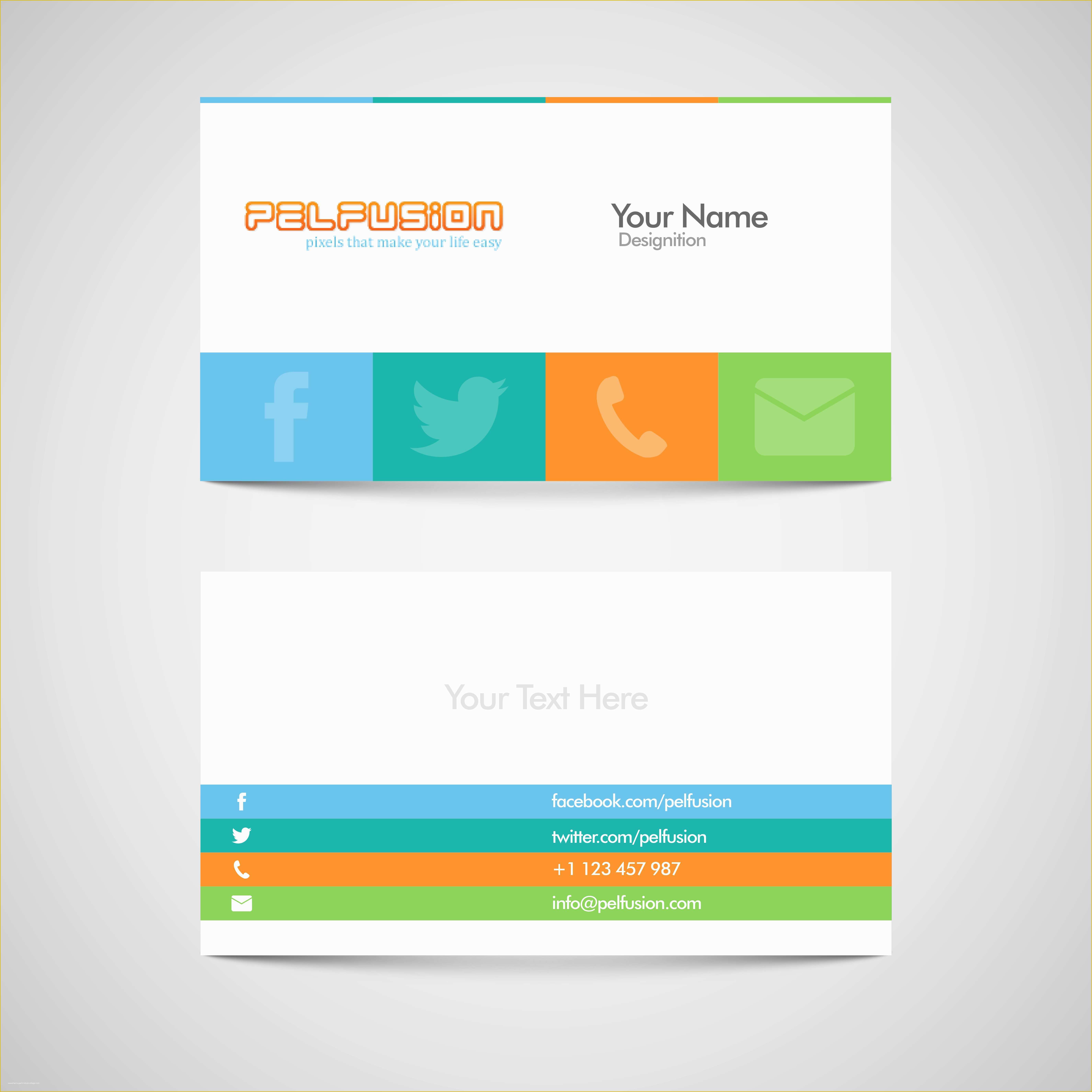 Free Online Business Card Template Of 83 Free High Quality Business Card Templates – Pelfusion