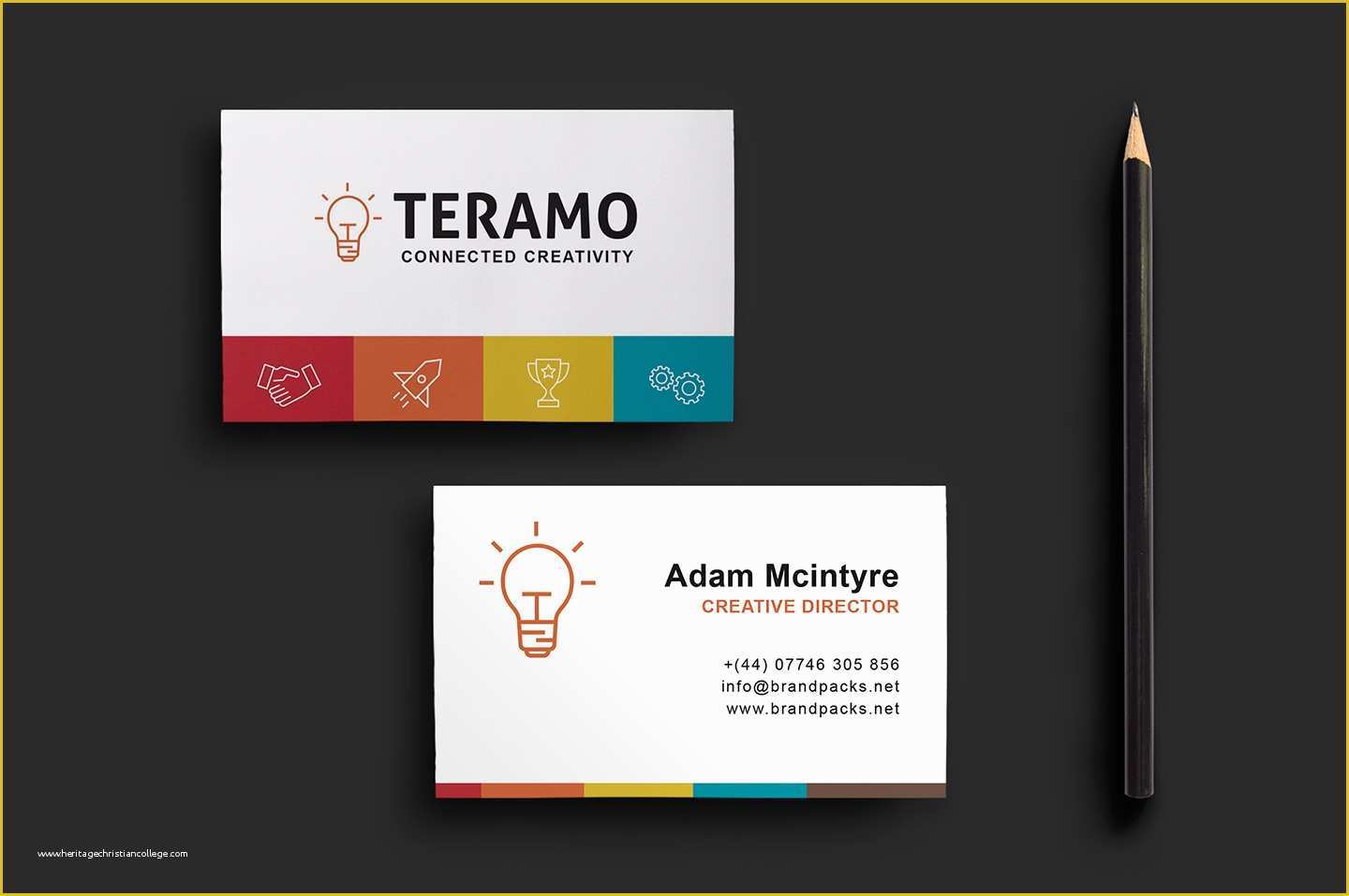 Free Online Business Card Template Of Free Business Card Template In Psd Ai &amp; Vector Brandpacks