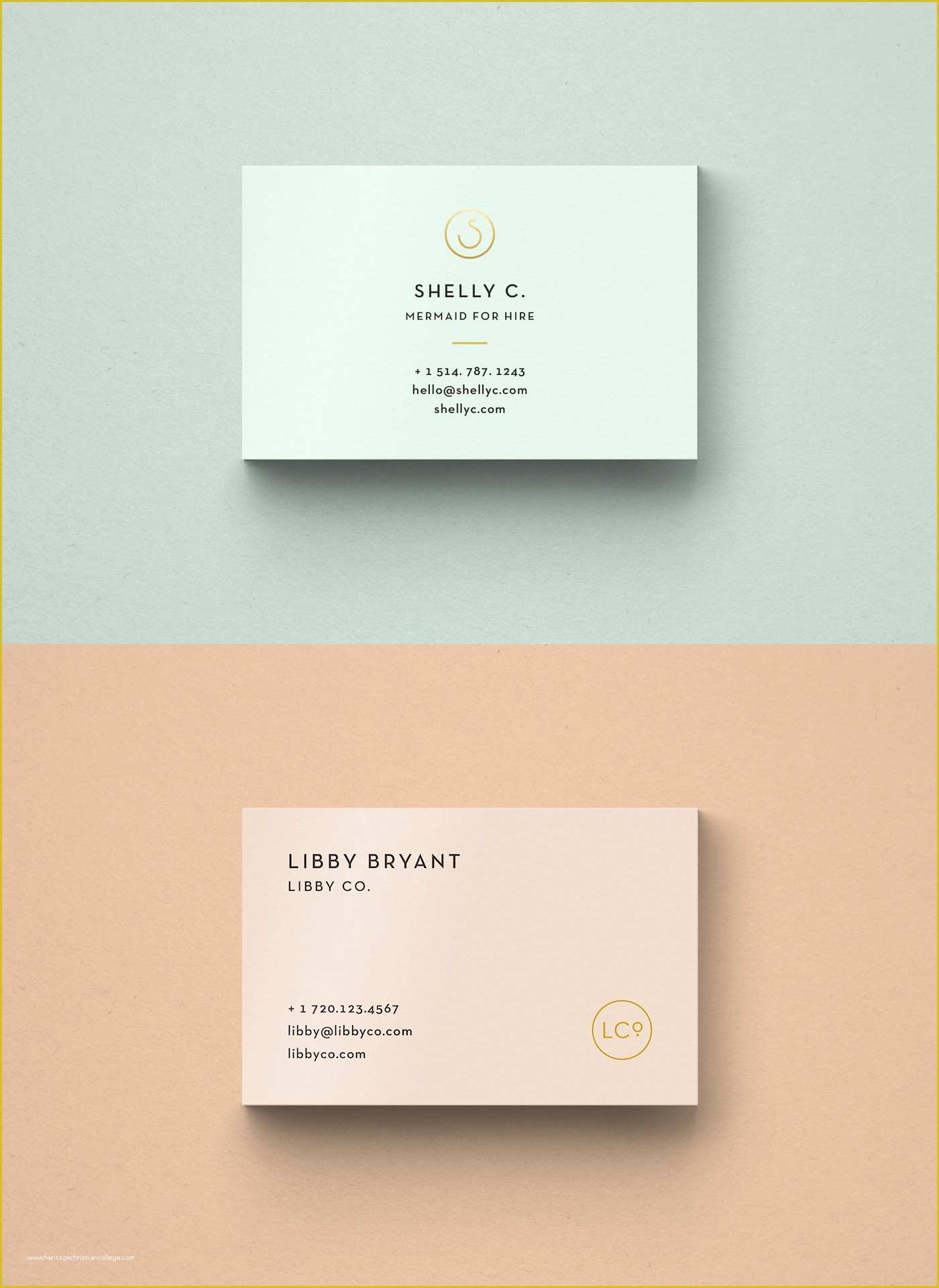 Free Online Business Card Template Of Free Business Card Templates • Libby Co Boutique Branding