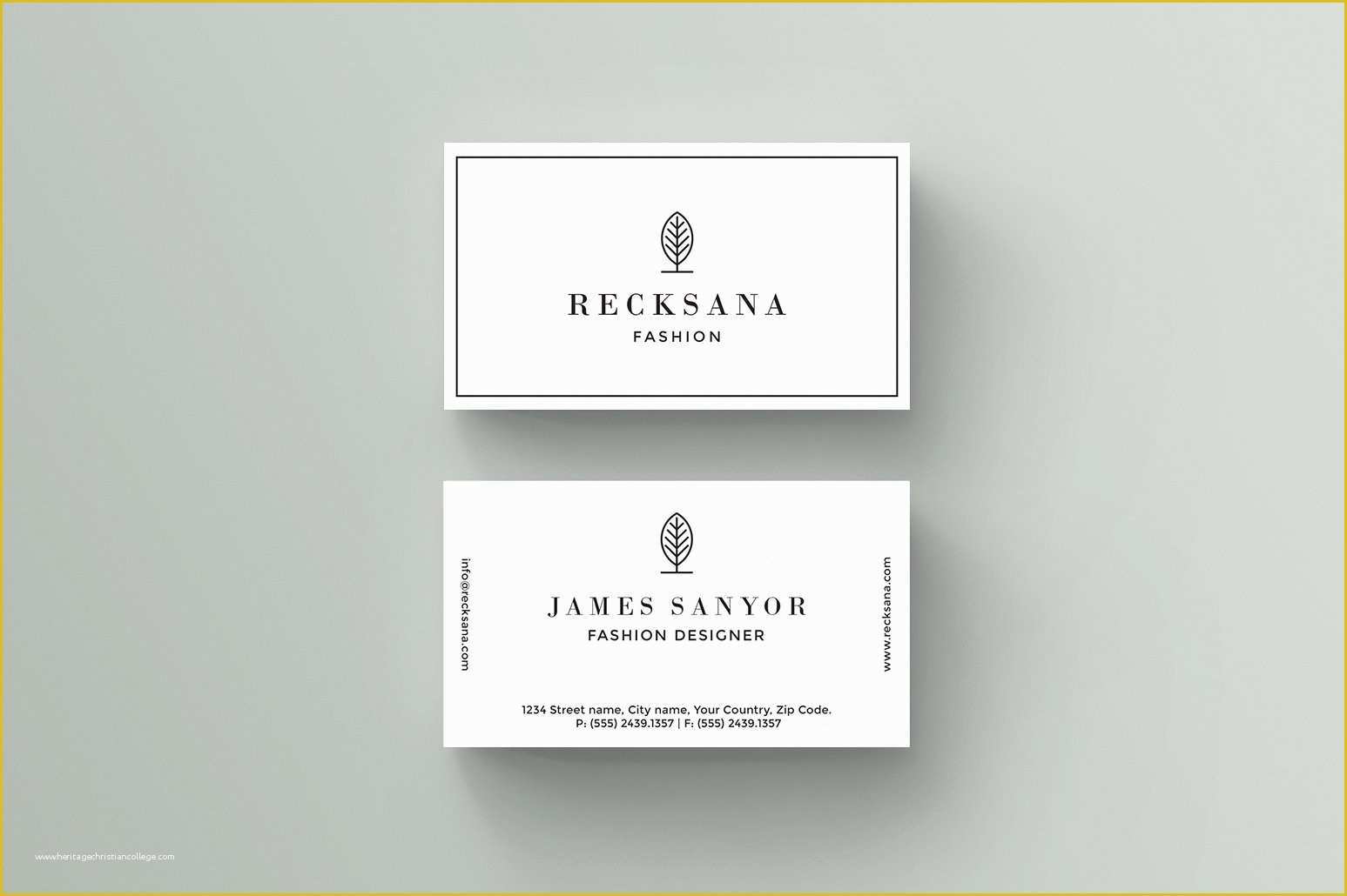 Free Online Business Card Template Of Recksana Business Card Template Business Card Templates