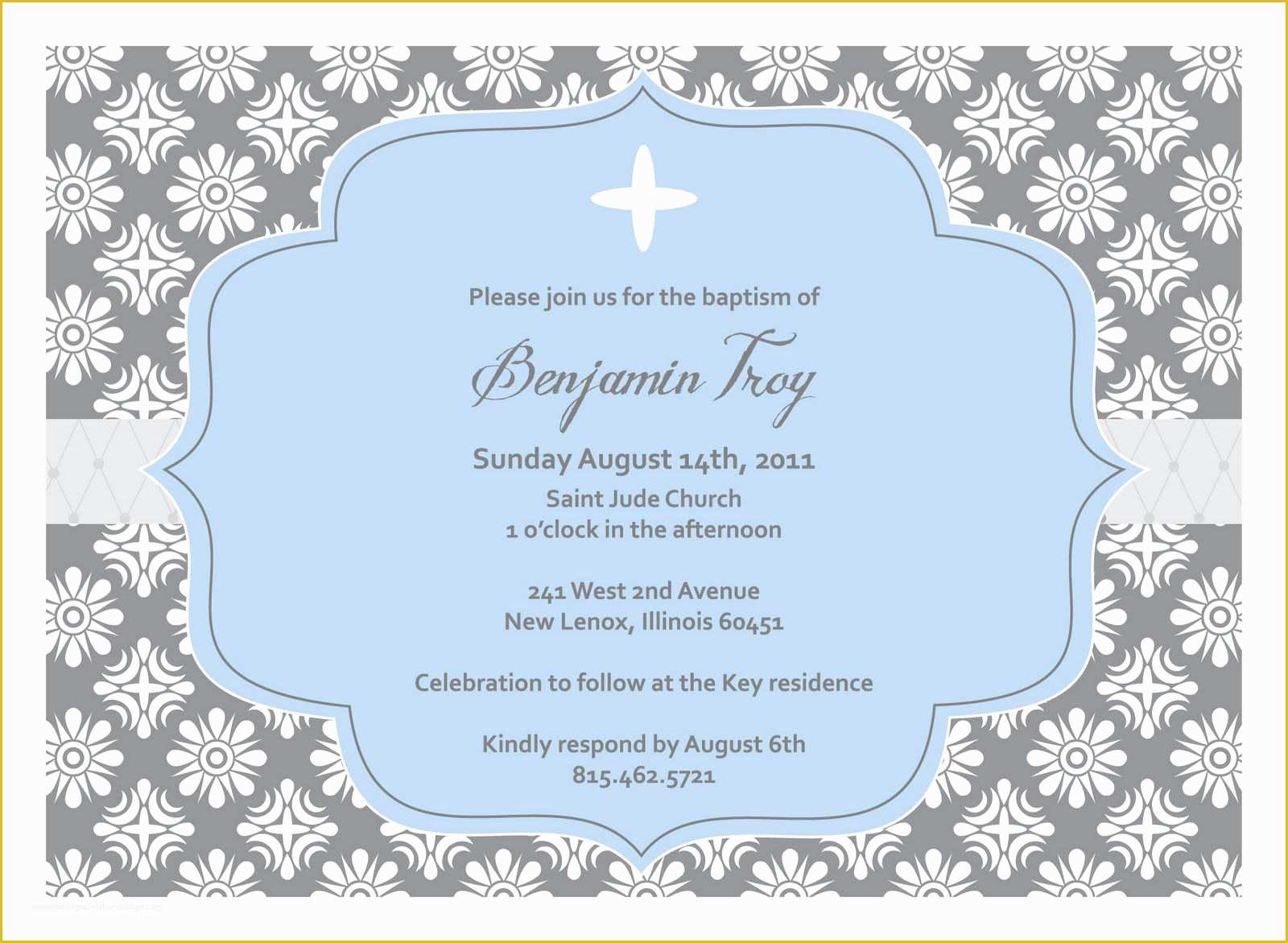 Free Online Invitation Templates Of Baptism Invitation Template Baptism Invitation Template