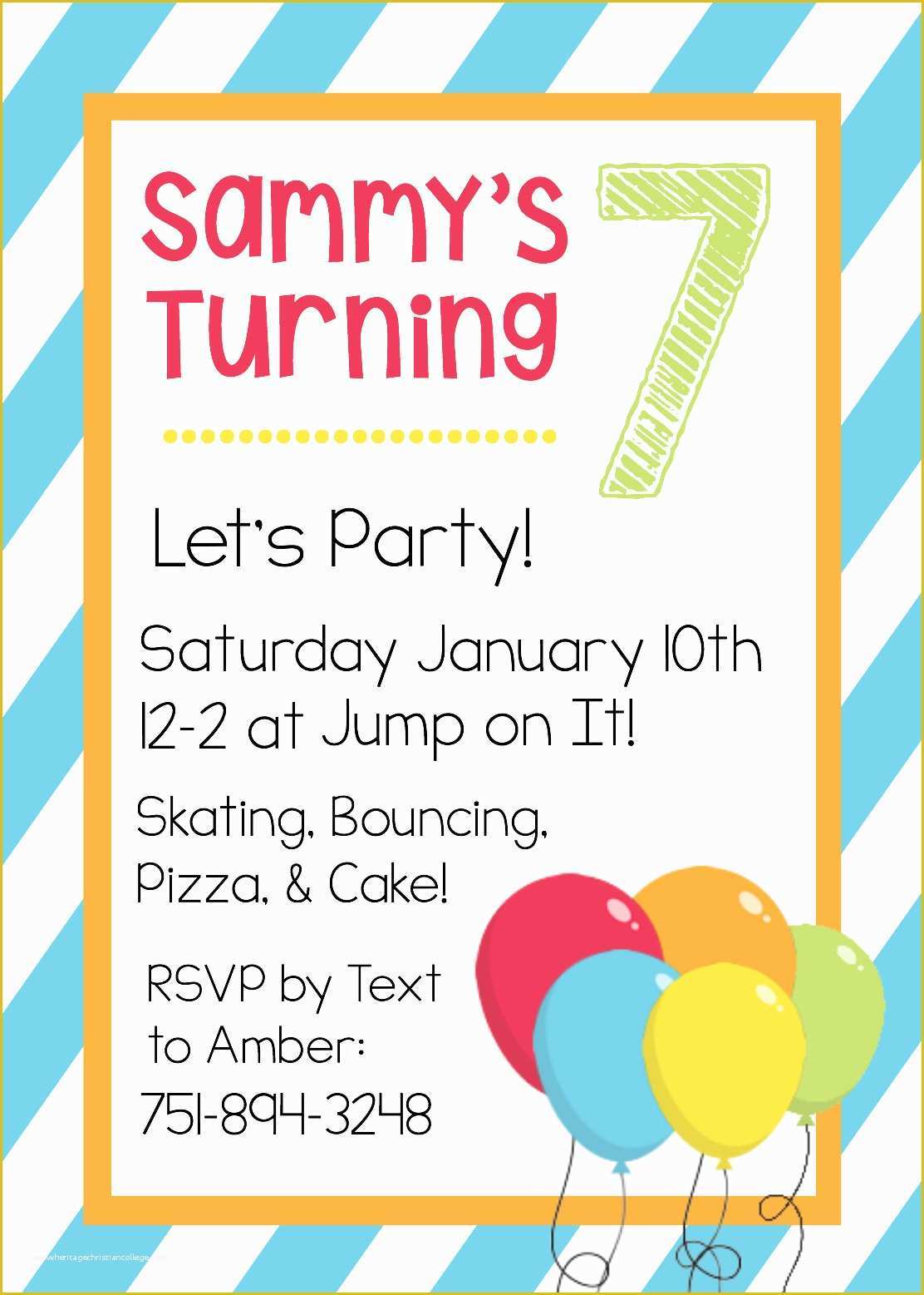 Free Online Invitation Templates Of Free Printable Birthday Invitation Templates