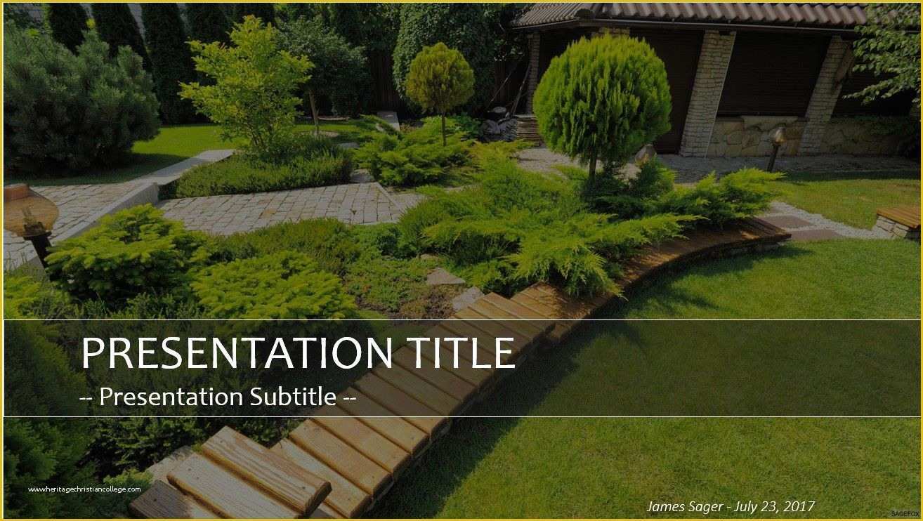 Free Online Landscape Design Templates Of Free Landscape Design Powerpoint