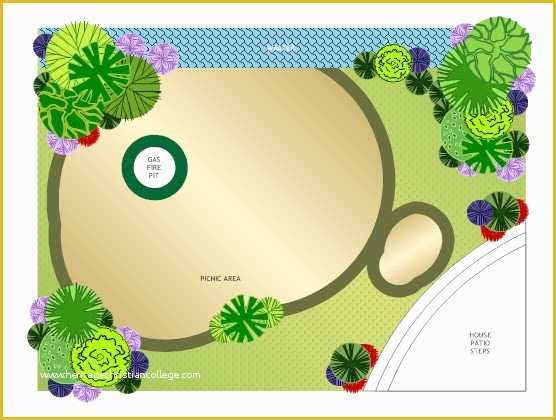 Free Online Landscape Design Templates Of Garden Design &amp; Layout software Free Download