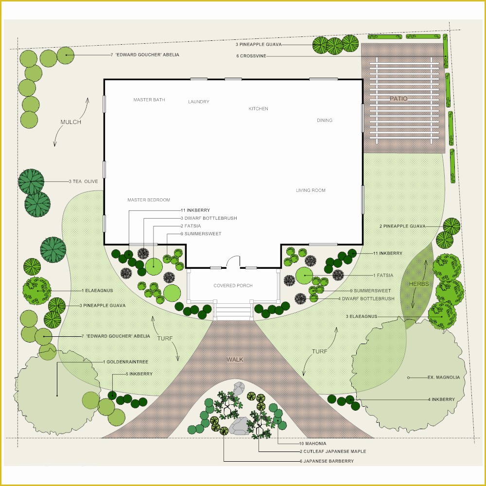 Free Online Landscape Design Templates Of Landscape Design Example