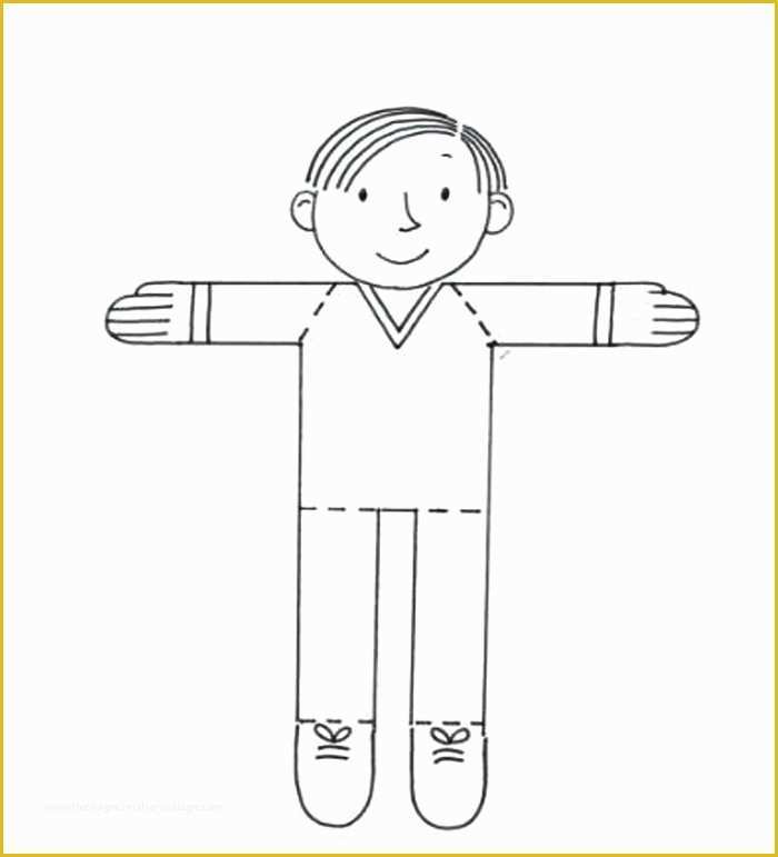 Free Pages Templates Of 17 Free Flat Stanley Templates & Colouring Pages to Print