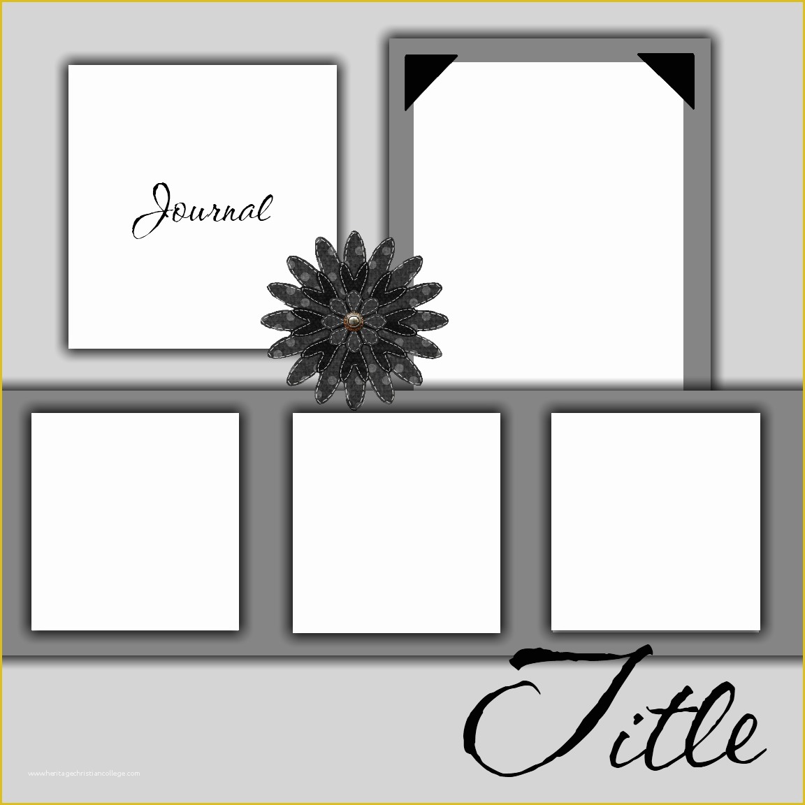 Free Pages Templates Of 7 Best Of Printable Scrapbook Cutouts Templates