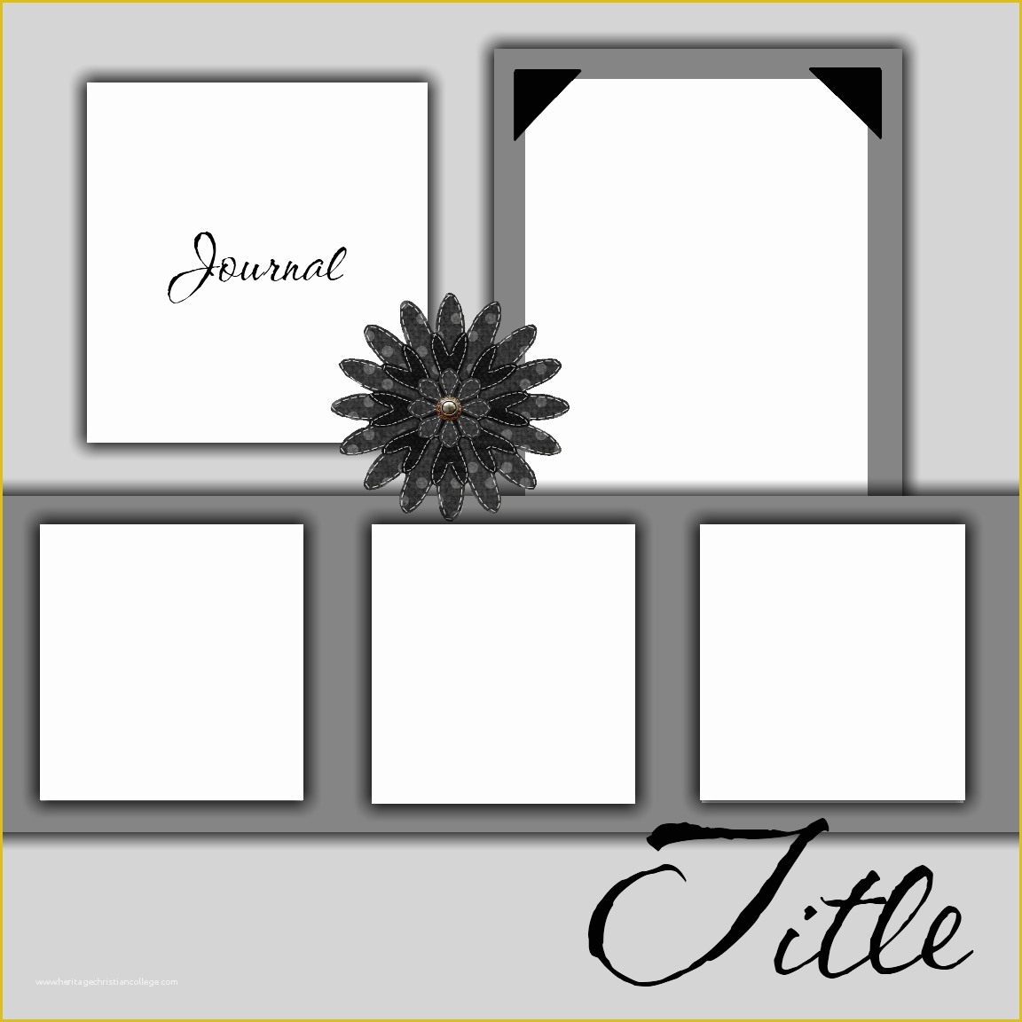 Free Pages Templates Of 7 Best Of Printable Scrapbook Cutouts Templates 