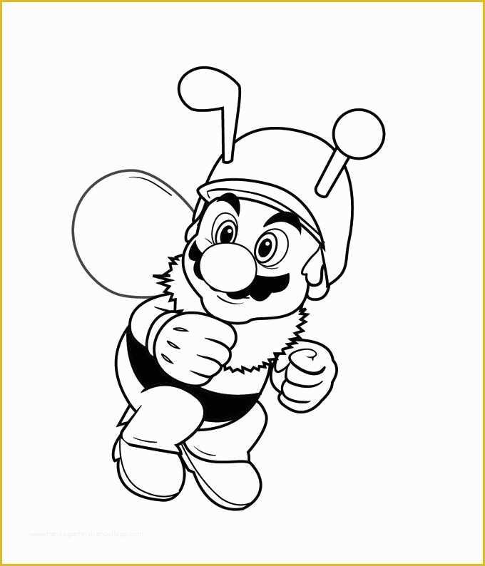 Free Pages Templates Of Mario Coloring Pages Free Coloring Pages