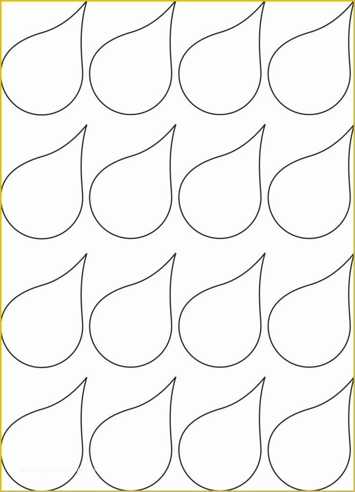Free Pages Templates Of Template Raindrop Template