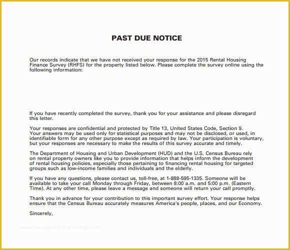 Free Past Due Letter Template Of 10 Useful Sample Late Rent Notice Templates to Download