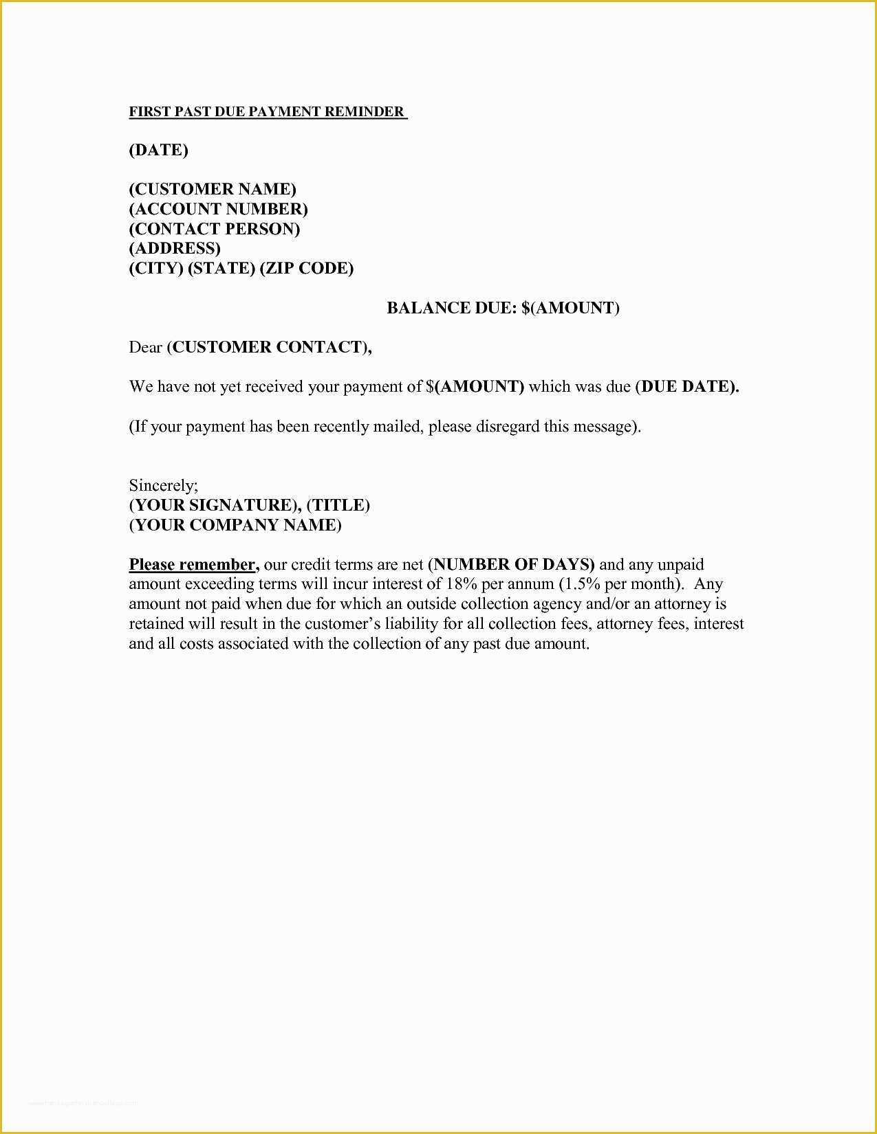 Free Past Due Letter Template Of Past Due Invoice Letter Sample Invoice Template Ideas