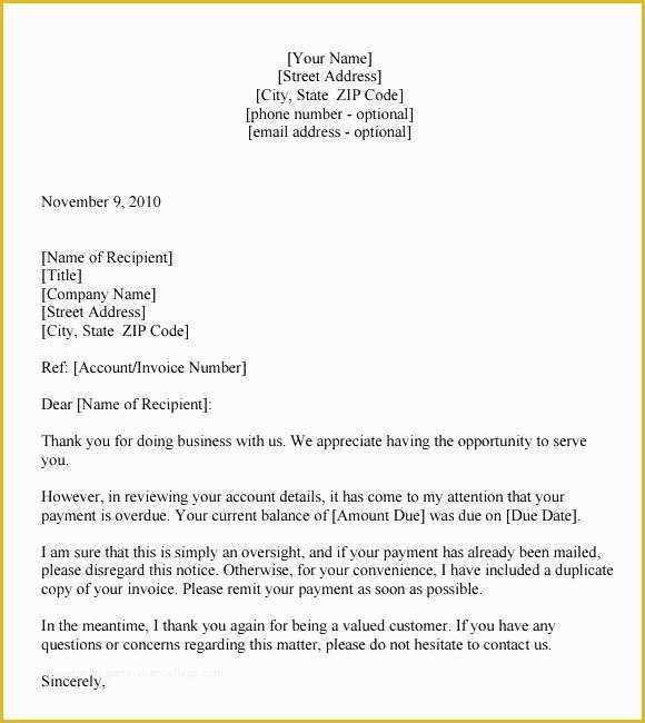 Free Past Due Letter Template Of Past Due Letter Template Gdyinglun