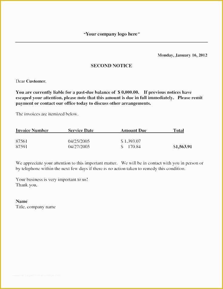 Free Past Due Letter Template Of Template for Collection Letter – Voipersracing