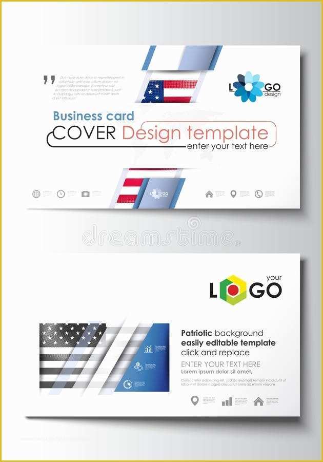 Free Patriotic Business Card Templates Of Patriotic Business Card Free Word format Download