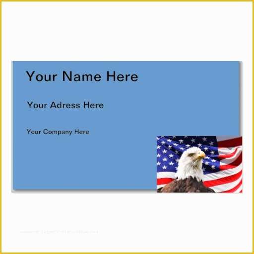 Free Patriotic Business Card Templates Of Patriotic Business Card Template