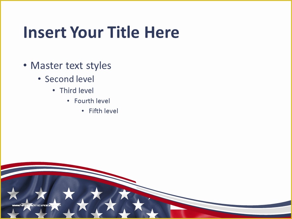 Free Patriotic Business Card Templates Of United States Flag Powerpoint Template Presentationgo