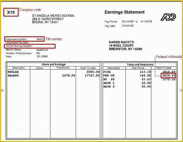 Free Pay Stub Template Download Of Free Excel Pay Stub