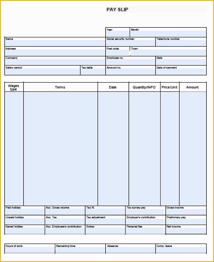 Free Pay Stub Template Download Of Free Printable Check Stubs Best Printable Ideas