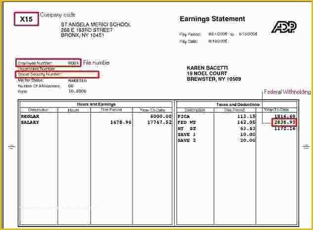 Free Pay Stub Template Word Of 7 Free Check Stub Template Printables