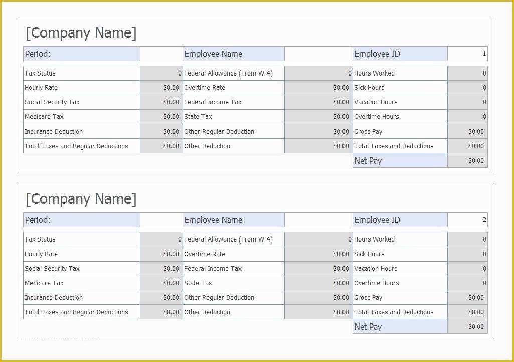 Free Paystub Template Of 25 Great Pay Stub Paycheck Stub Templates