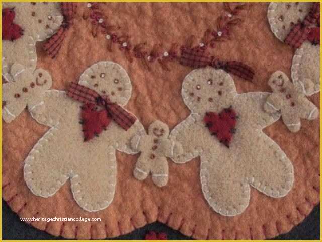 Free Penny Rug Templates Of 17 Best Images About Christmas Tree Skirts and Stockings