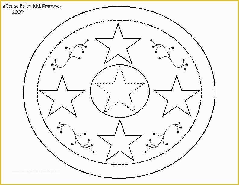 Free Penny Rug Templates Of the Krazy Kraft Lady Free Patterns