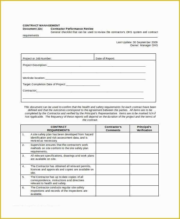 Free Performance Evaluation Templates Of Performance Review Template 11 Free Word Pdf Documents