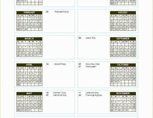 Free Photo Calendar Template 2017 Of 2017 Yearly Calendar Template Vertical 02 Free Printable