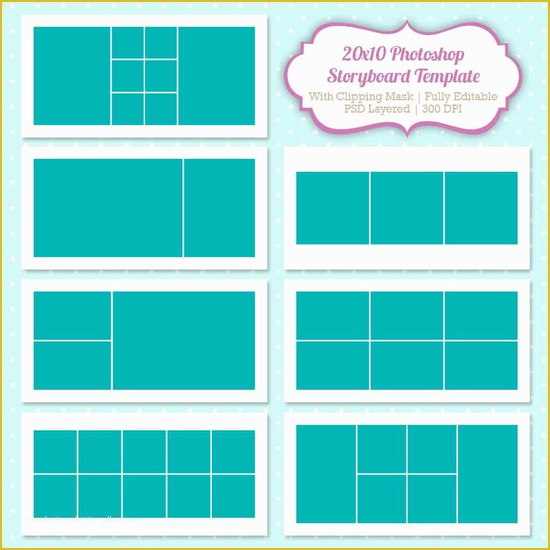 Free Photo Collage Templates Of Shop Collage Template