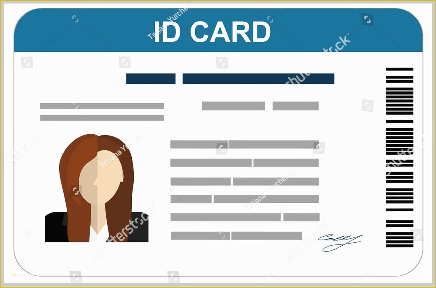 Free Photo Id Badge Template Of Fresh Free Printable Id Cards Templates