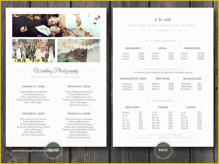 Free Photography Pricing Guide Template Of Best 25 Wedding Photographer Prices Ideas On Pinterest