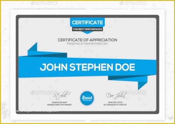 Free Photoshop Certificate Template Of 30 Psd Certificate Templates