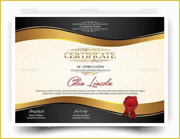 Free Photoshop Certificate Template Of 62 Diploma &amp; Certificate Templates Free Printable Psd