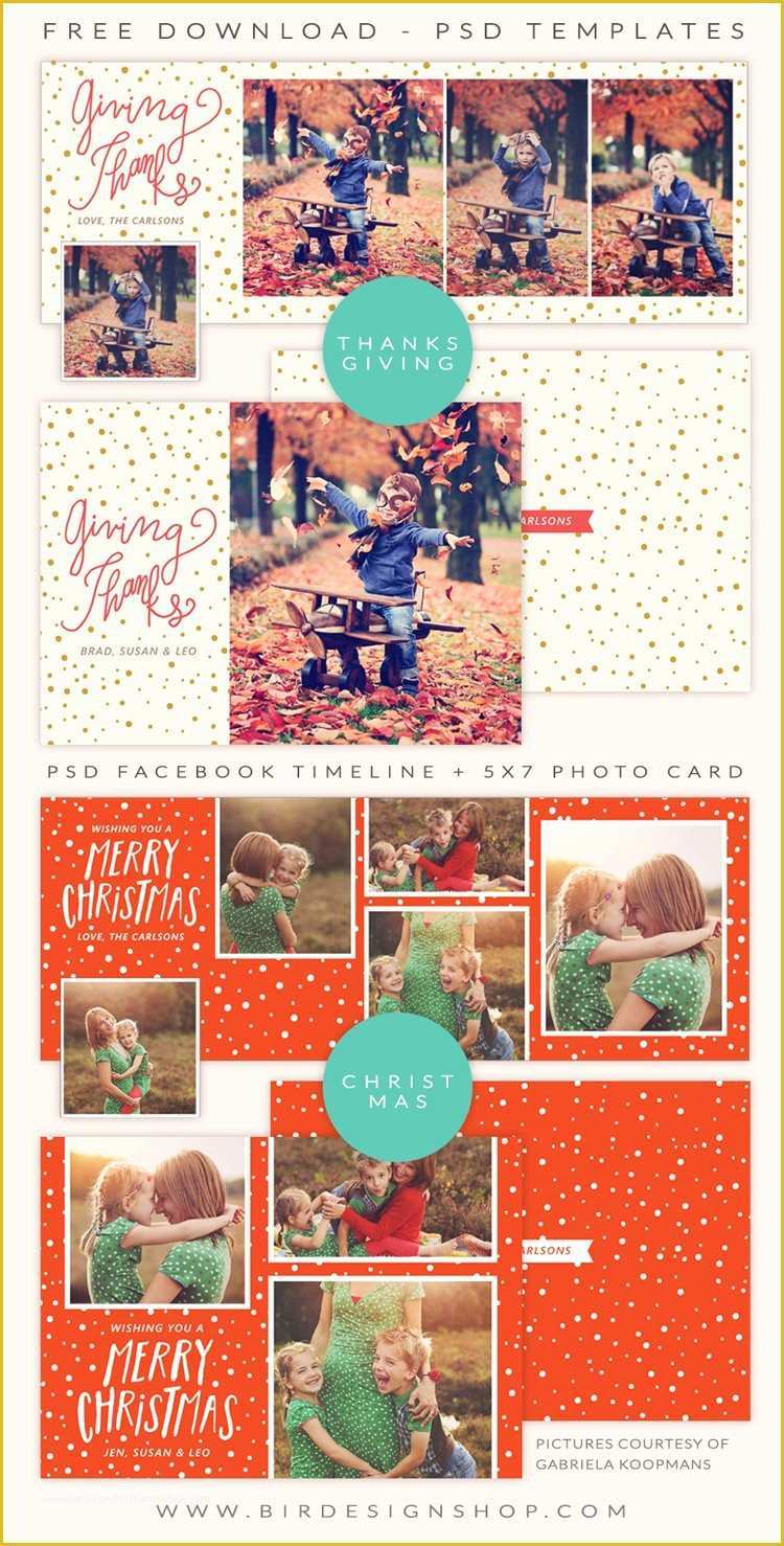 Free Photoshop Templates for Photographers Of Free Thanksgiving and Christmas Shop Templates