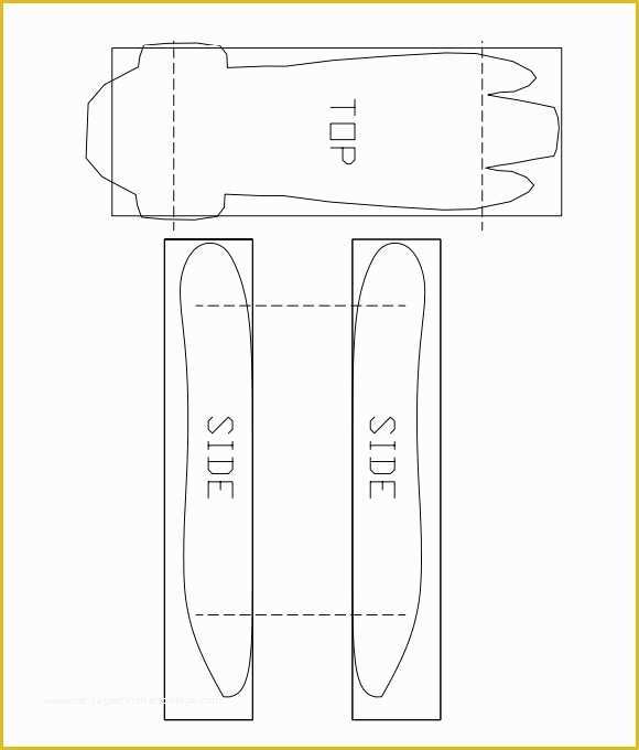 Free Pinewood Derby Car Templates Download Of 12 Sample Pinewood Derby Templates to Download