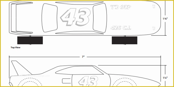 Free Pinewood Derby Car Templates Download Of 27 Awesome Pinewood Derby Templates – Free Sample