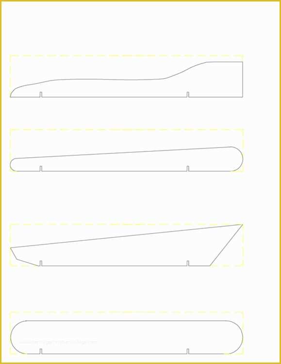 Free Pinewood Derby Car Templates Download Of Pinewood Derby Car Templates Printable